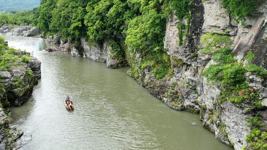 埼玉県長瀞町　岩畳